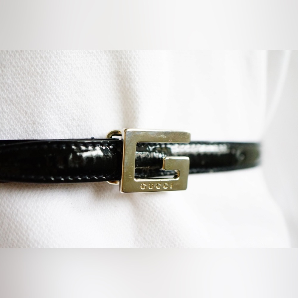 Authentic Gucci black belt